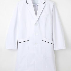 HE-4950 ナガイレーベン 男性 シングル 診察衣 長袖 メンズ 診察着 薬局衣 白衣 HE4950【白衣】医療白衣 看護白衣 実験着