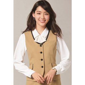 SA330V ベスト ユニフォーム 事務服  制服 株式会社神馬本店 JINBA