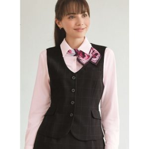 SA300V ベスト ユニフォーム 事務服  制服 株式会社神馬本店 JINBA