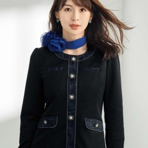 81515 ジャケット ユニフォーム 事務服  制服 en joie 株式会社ジョア アン ジョア