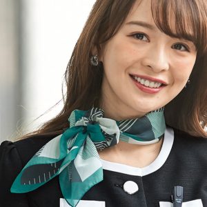 事務服 OP163 スカーフ＆シュシュ en joie 株式会社ジョア アン ジョア 小物 【アクセサリー】