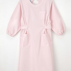 HK-7 女性 ケアガウン ナガイレーベン NAGAILEBEN HK7 ホワイト ピンク サックス【白衣】白衣 医療白衣 看護白衣