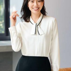 事務服 01232 長袖ブラウス  en joie 株式会社ジョア アンジョア