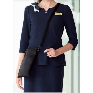 op171 2WAYポーチ en joie 事務服 株式会社ジョア アン ジョア 小物 【アクセサリー】