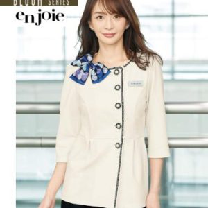 26555 ジャケット ユニフォーム 事務服  制服 en joie 株式会社ジョア アン ジョア