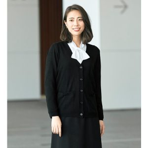 3220 カーディガン ユニフォーム 事務服 制服 en joie 株式会社ジョア アン ジョア
