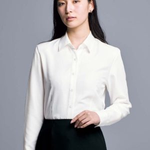 事務服 01255 長袖ブラウス  en joie 株式会社ジョア アンジョア