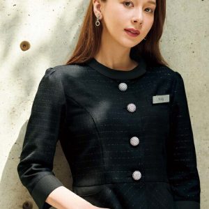 86165 ジャケット ユニフォーム 事務服  制服 en joie 株式会社ジョア アン ジョア