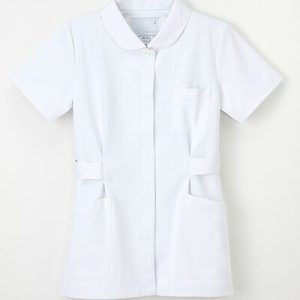 HO-1912 女性 白衣 ナガイレーベン Naway ナウェイ HO-1912 女子 医療白衣 看護白衣 看護 上衣 半袖 医療 NAGAILEBEN HO1912