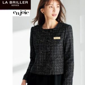 82120 ジャケット ユニフォーム 事務服  制服 en joie 株式会社ジョア アン ジョア
