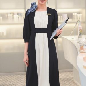 7743 ワンピース 事務服 HANECTONE ハネクトーン Counter Biz カウンタービズ