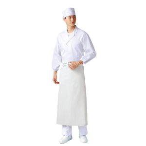 488-92 腰下エプロン（ビニール） カゼン KAZEN 腰下エプロン 食品 調理 ダイニング 食品エプロン