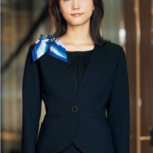 82145 ジャケット ユニフォーム 事務服  制服 en joie 株式会社ジョア アン ジョア