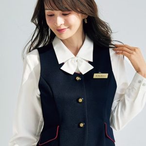 事務服 11755 ベスト en joie 株式会社ジョア アンジョア