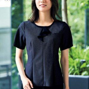 事務服 46770 プルオーバートップス 半袖 en joie 株式会社ジョア アンジョア