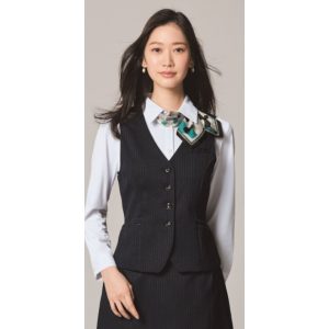 SA400V ベスト ユニフォーム 事務服  制服 株式会社神馬本店 JINBA