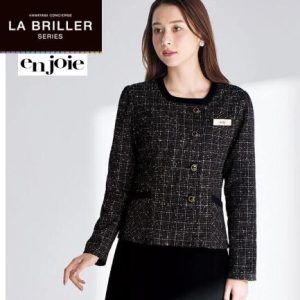 82125 ジャケット ユニフォーム 事務服  制服 en joie 株式会社ジョア アン ジョア