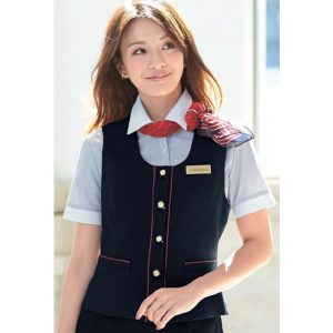 事務服 16460 ベスト en joie 株式会社ジョア アンジョア