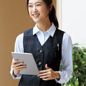 fv36422 ベスト ユニフォーム 事務服  制服 FOLK nuovo フォーク