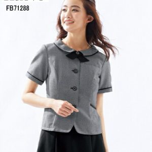 FB71288 オーバーブラウス ホルダーループ付き ユニフォーム 事務服 制服 FOLK nuovo フォーク