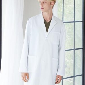 JY-3400 男子シングル診察衣 ナガイレーベン 白衣 診察衣 長袖 薬局衣 診察着 医療白衣 看護白衣 病院白衣 JY3400