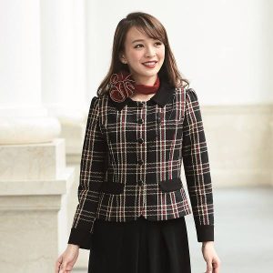 81790 ジャケット ユニフォーム 事務服 制服 en joie 株式会社ジョア アン ジョア