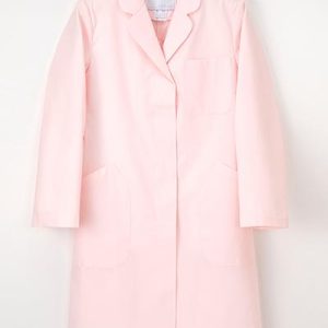 EM-3035 ナガイレーベン 白衣 女性 シングル 診察衣 長袖 NAGAILEBEN EM3035