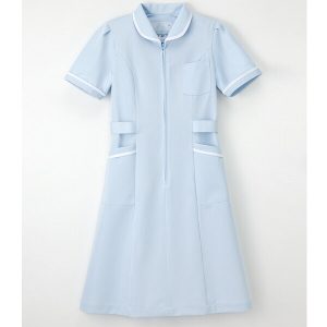 mi-4637 ナガイレーベン 女性 ワンピース 半袖 MI-4637 NAGAILEBEN 白衣 医療白衣 看護白衣 病院白衣