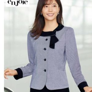 26757 長袖オーバーブラウス 事務服 en joie 株式会社ジョア アンジョア