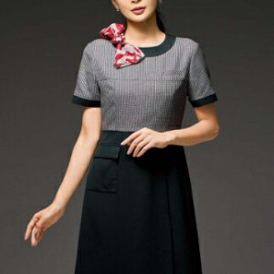 66740 ワンピース 事務服 アン ジョア 株式会社ジョア en joie