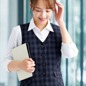fv36278 ベスト ホルダーループ付 ユニフォーム 事務服  制服 FOLK nuovo フォーク
