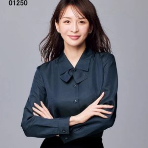 事務服 01250 長袖ブラウス  en joie 株式会社ジョア アンジョア