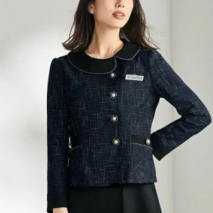 82040 ジャケット ユニフォーム 事務服 制服 en joie 株式会社ジョア アン ジョア