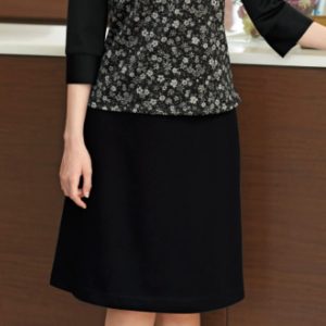 事務服 51853 Aラインスカート 55cm en joie 株式会社ジョア アンジョア