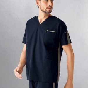 7116SC スクラブ 男女兼用 白衣 FOLK フォーク 医療白衣 看護白衣 病院白衣 DicKies ディッキーズ
