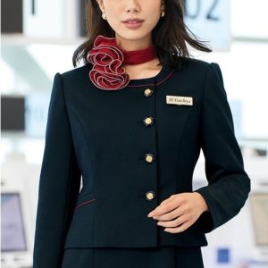 81755 ジャケット ユニフォーム 事務服  制服 en joie 株式会社ジョア アン ジョア