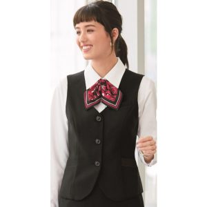 SA370VA ベスト ユニフォーム 事務服  制服 株式会社神馬本店 JINBA