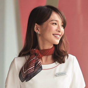 事務服 OP131 スカーフ＆シュシュ en joie 株式会社ジョア アン ジョア 小物 【アクセサリー】