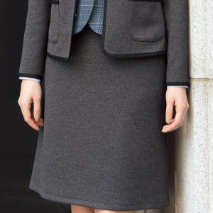 fs45929 ベルトレスAラインスカート ユニフォーム 事務服  制服 FOLK nuovo フォーク