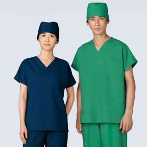136 スクラブ （男女兼用） 医療 ドクター  KAZEN カゼン 手術衣