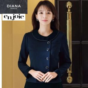 82065 ジャケット ユニフォーム 事務服 制服 en joie 株式会社ジョア アン ジョア