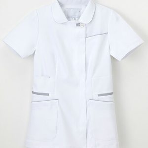 FT-4622 女性 上衣 半袖 医療 ナガイレーベン ドクターウェア FT4622 NAGAILEBEN 医療白衣 看護白衣【白衣】