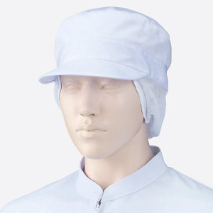 475-49 KAZEN カゼン 丸天帽子 調理 2枚入り 調理師 体毛防止 病院給食【白衣】