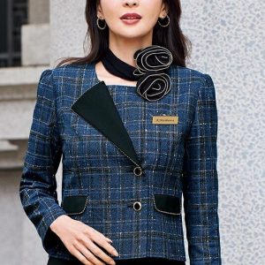 82150 ジャケット ユニフォーム 事務服  制服 en joie 株式会社ジョア アン ジョア