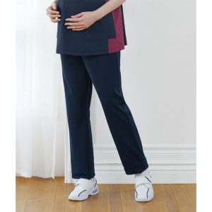 852 マタニティパンツ 白衣 手術衣 スラックス 医療 KAZEN カゼン