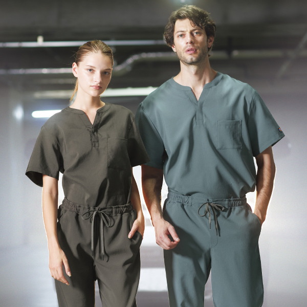 7090SC スクラブ 男女兼用 白衣 FOLK フォーク 医療白衣 看護白衣 病院白衣 DicKies ディッキーズ