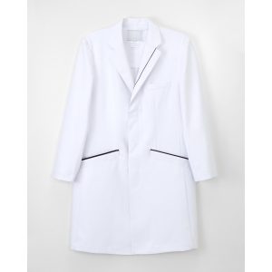 CJ-3370 男子シングルドクターコート ナガイレーベン 白衣 診察衣 長袖 薬局衣 診察着 医療白衣 看護白衣 病院白衣 CJ3370