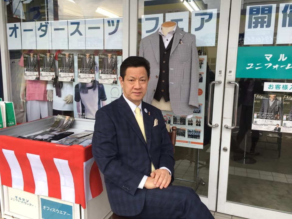 銀座山形屋・春夏オーダースーツフェア開催します 掲載写真